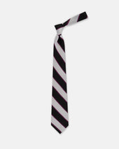 Made In Uk Gentlemen Of Suffolk Cricket Club Silk Repp Tie