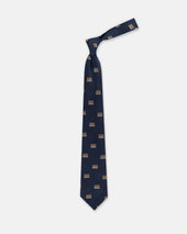 Made In Uk Four Monkeys Wise Club Tie