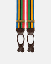 Made In England Colored Striped Barathea Braces