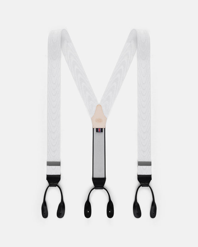 Made In England Silk Moire Braces