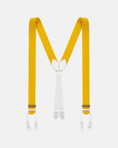 Made In England Gold Wool Boxcloth Braces