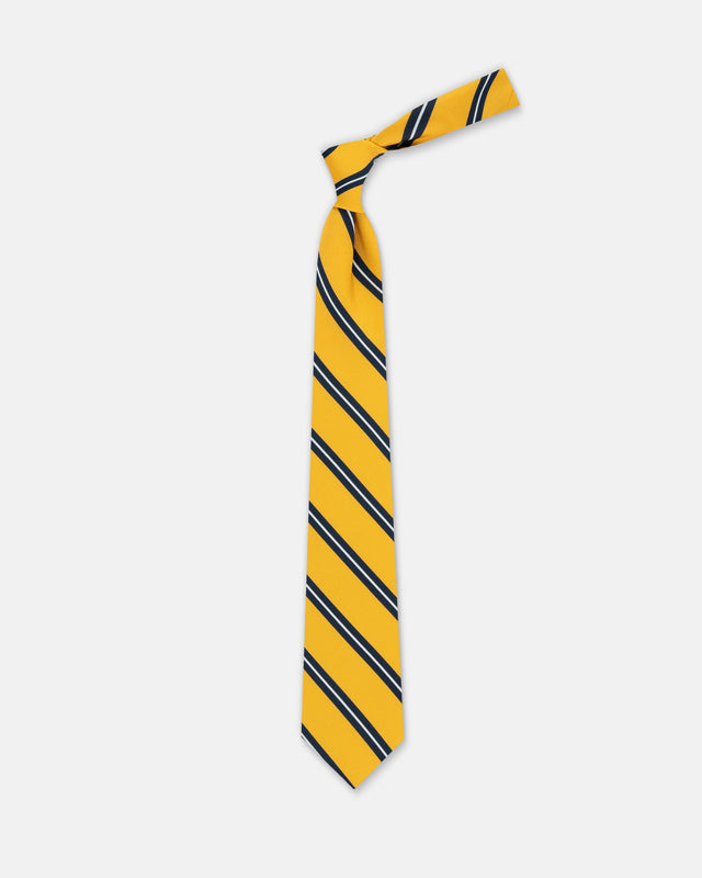 Classic Stripe Irish Poplin Tie