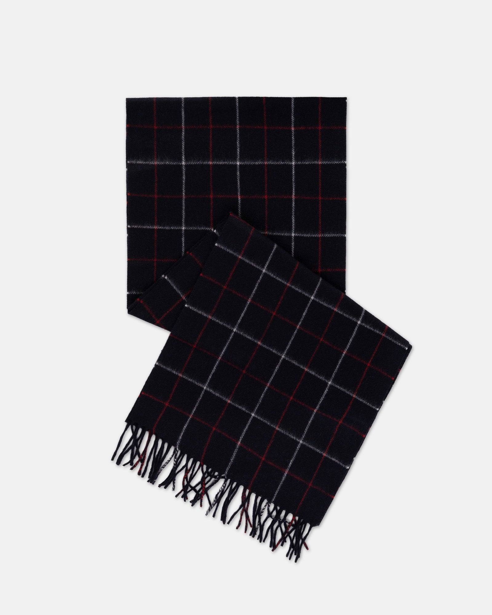 Made In England Tattersall Cashmere Muffler