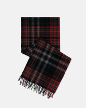 Made In England Stewart Tartan Cashmere Muffler