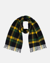 Made In England Haworth Plaid Cashmere Muffler