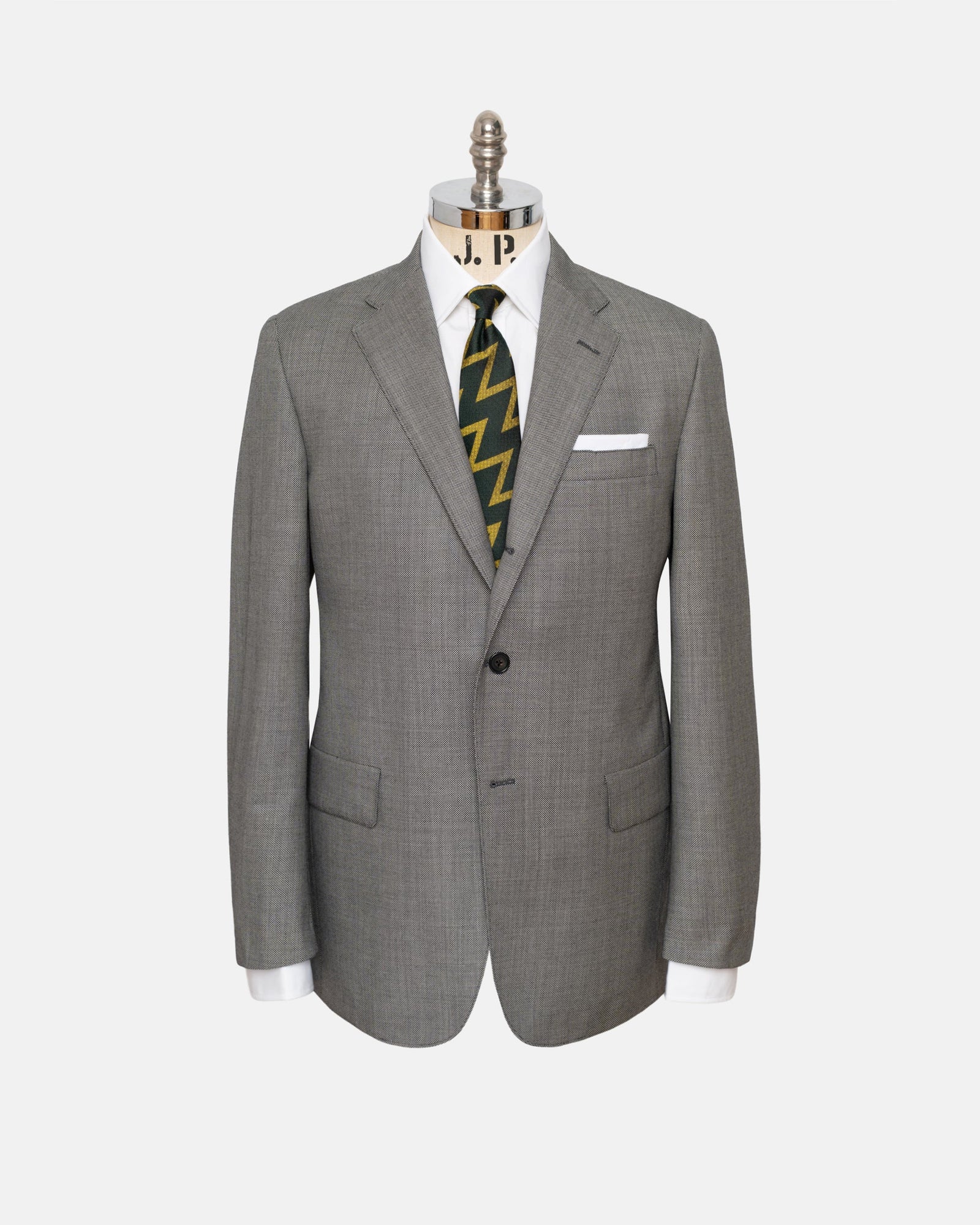 Made In Usa White Birdseye Suit