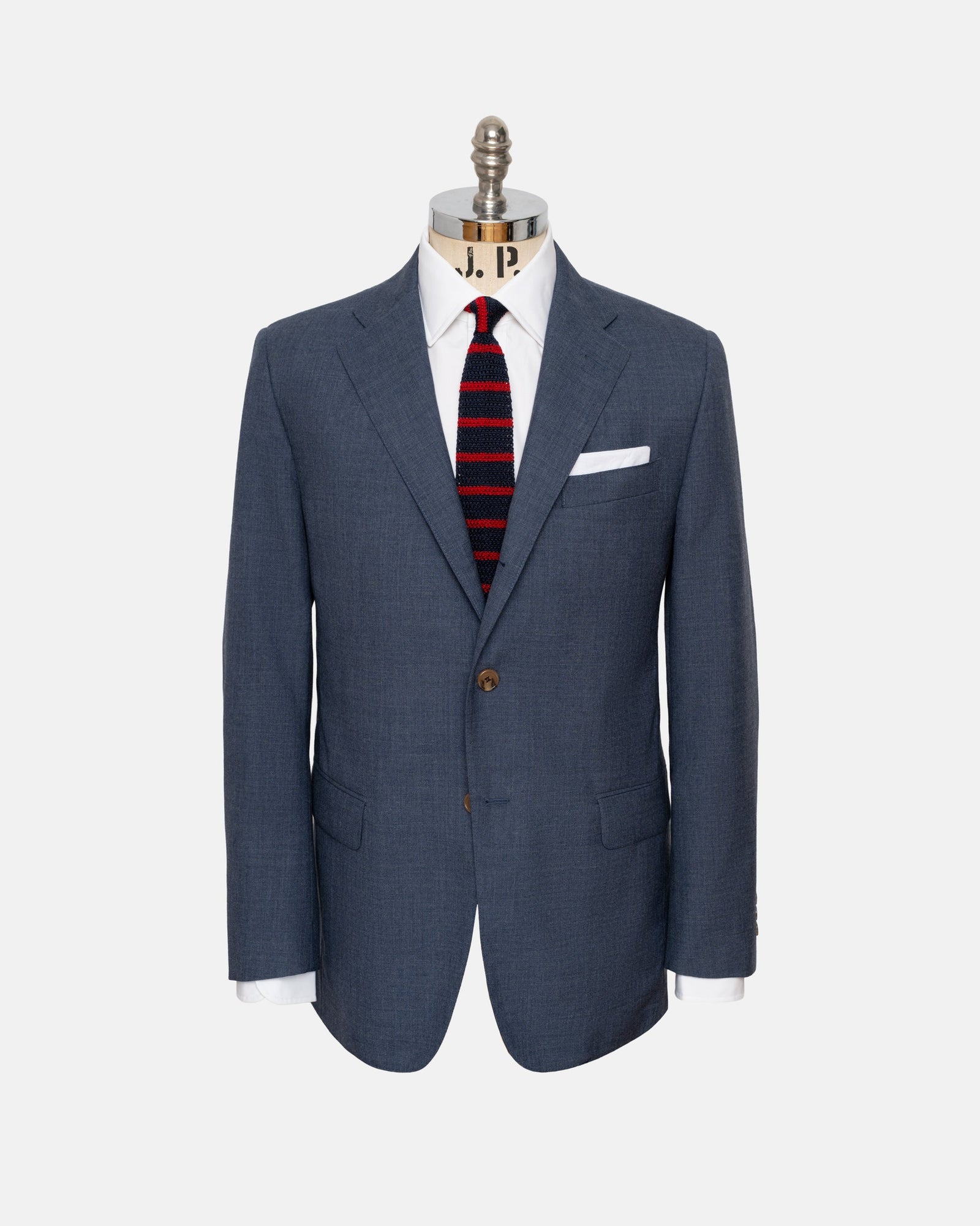 Made In Usa Fox Brothers Char Solid Suit