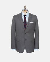 Made In Usa Grey Gabardine Suit