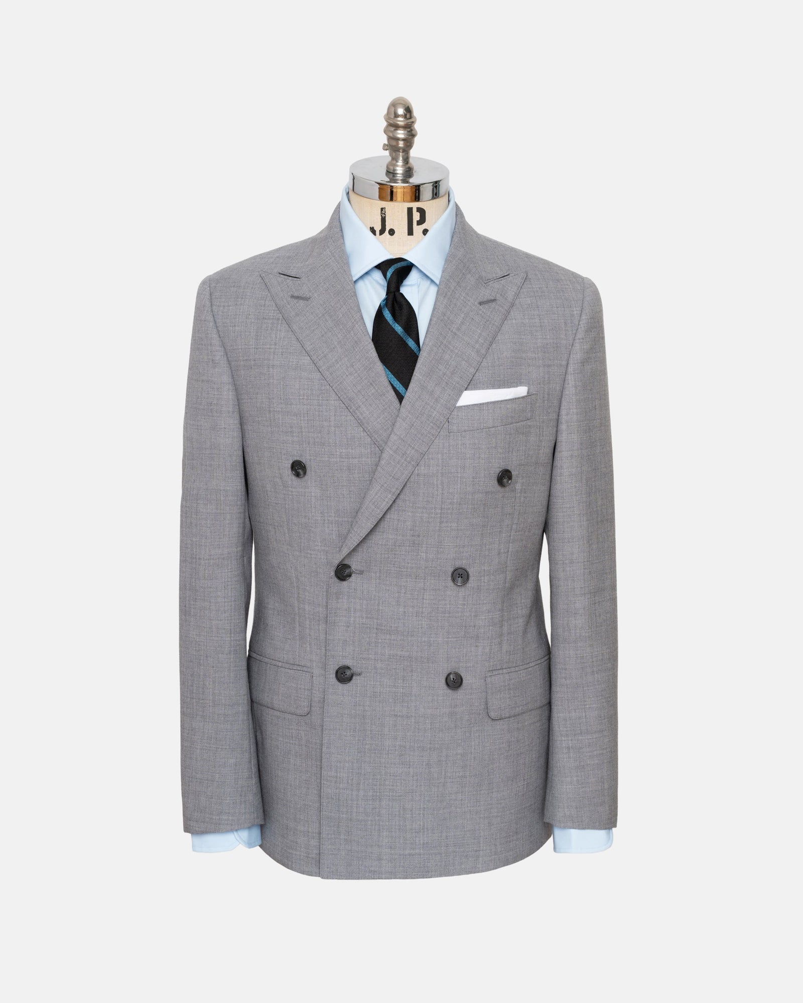 Made In Usa Fox Brothers Double Breasted Suit