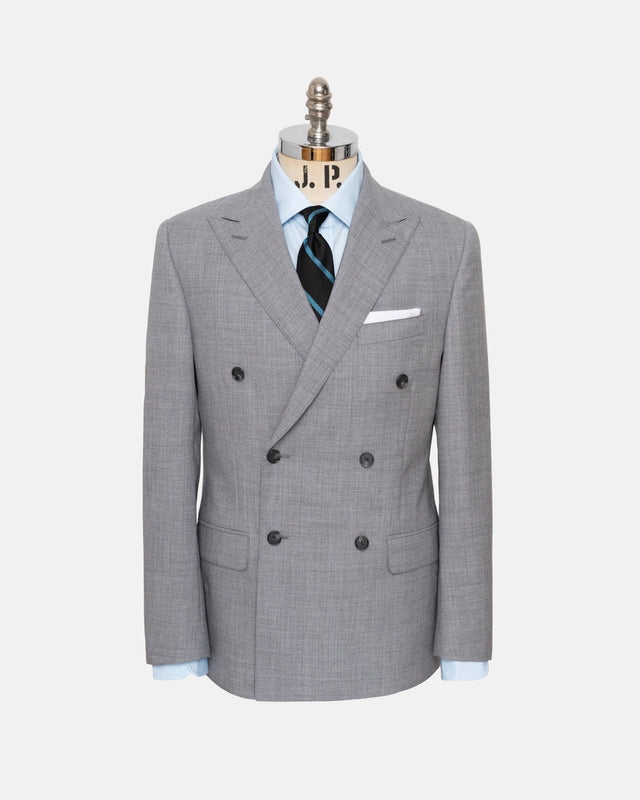 Made In Usa Fox Brothers Double Breasted Suit
