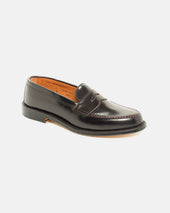Made-in-USA Burgundy no.8 Shell Cordovan Leisure Handsewn Loafer