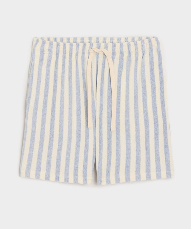 6" Striped Terry Short