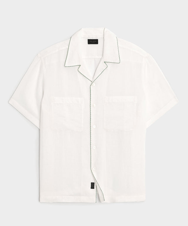 Embroidered Capri Shirt