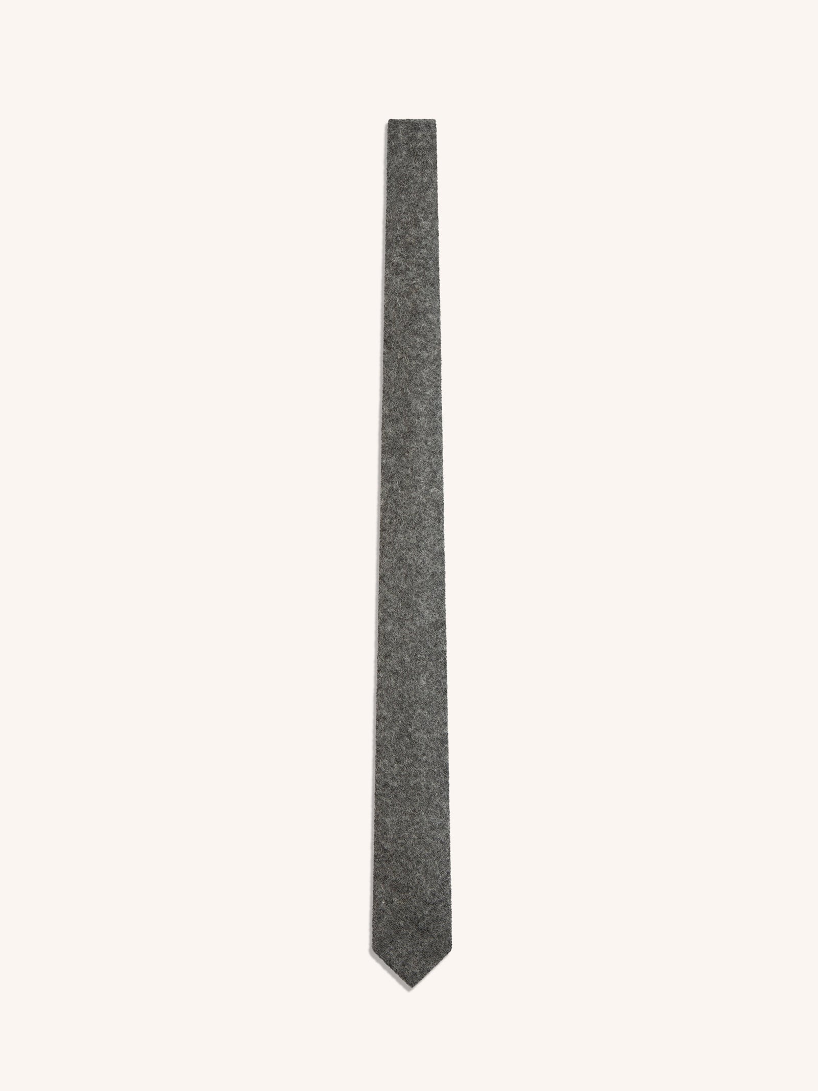Jura Tie In Grey Italian Wool