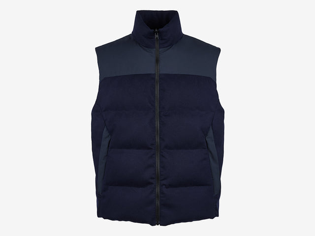Feather Vest Reversibile