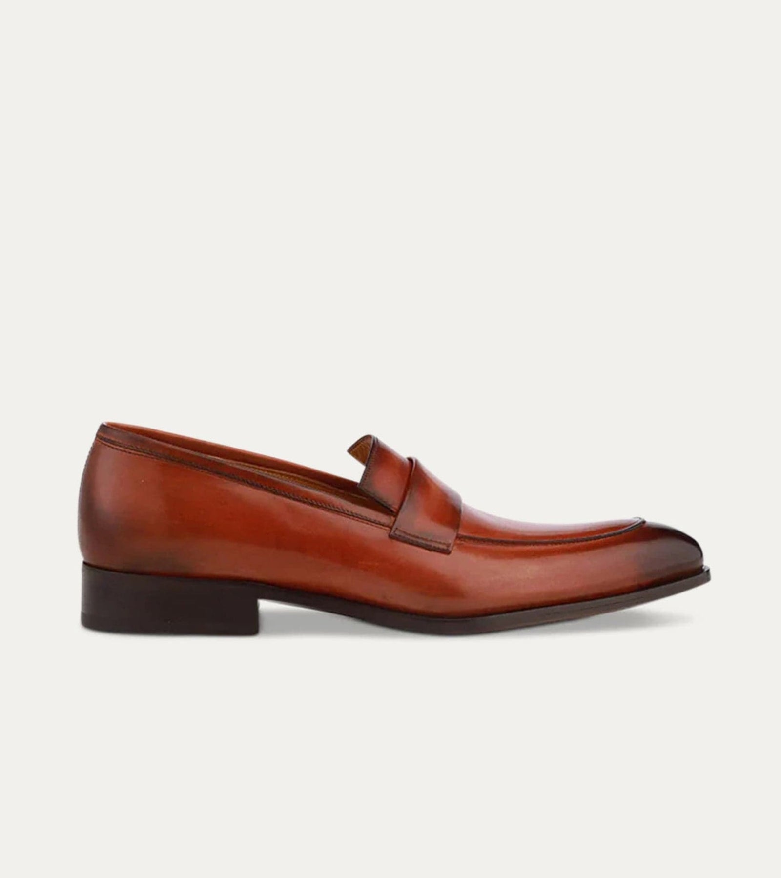 Jack Square Keeper Loafer in Cognac