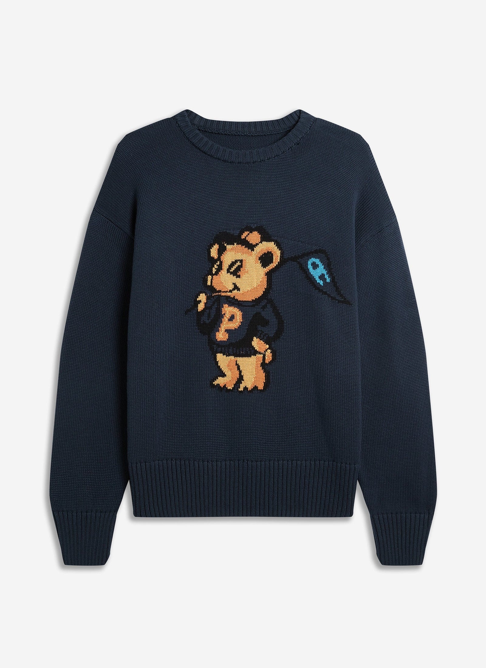 Jacquard Bear Crew Neck Champion X Percival