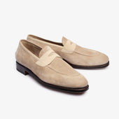 Unlined Penny Loafer Ii Rufer Last Janus Calf