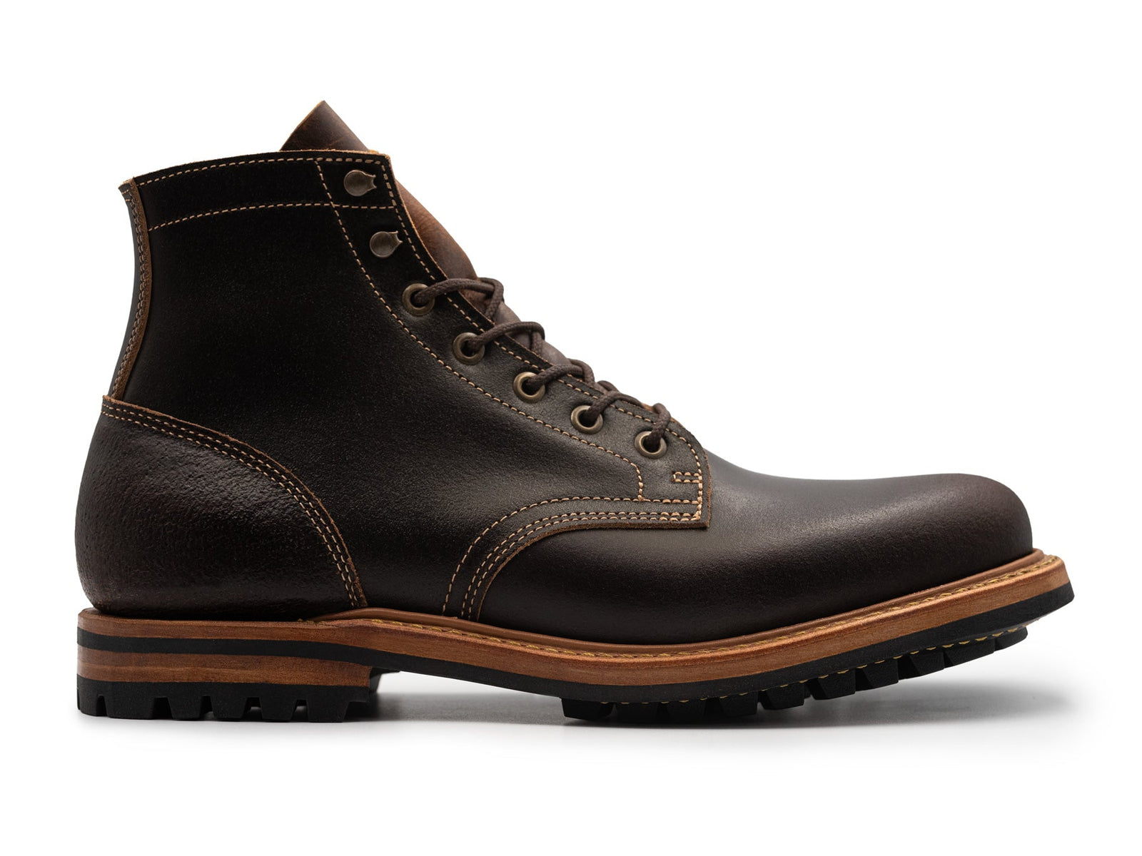 Java Waxed Flesh Plain Toe