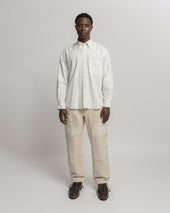 JESPER VINTAGE BUTTON DOWN SHIRT - UNDYED OXFORD CLOTH