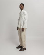 JESPER VINTAGE BUTTON DOWN SHIRT - UNDYED OXFORD CLOTH