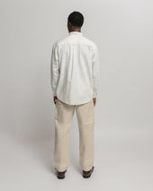 JESPER VINTAGE BUTTON DOWN SHIRT - UNDYED OXFORD CLOTH