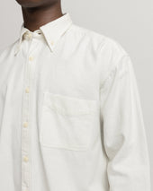 JESPER VINTAGE BUTTON DOWN SHIRT - UNDYED OXFORD CLOTH