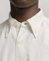 JESPER VINTAGE BUTTON DOWN SHIRT - UNDYED OXFORD CLOTH