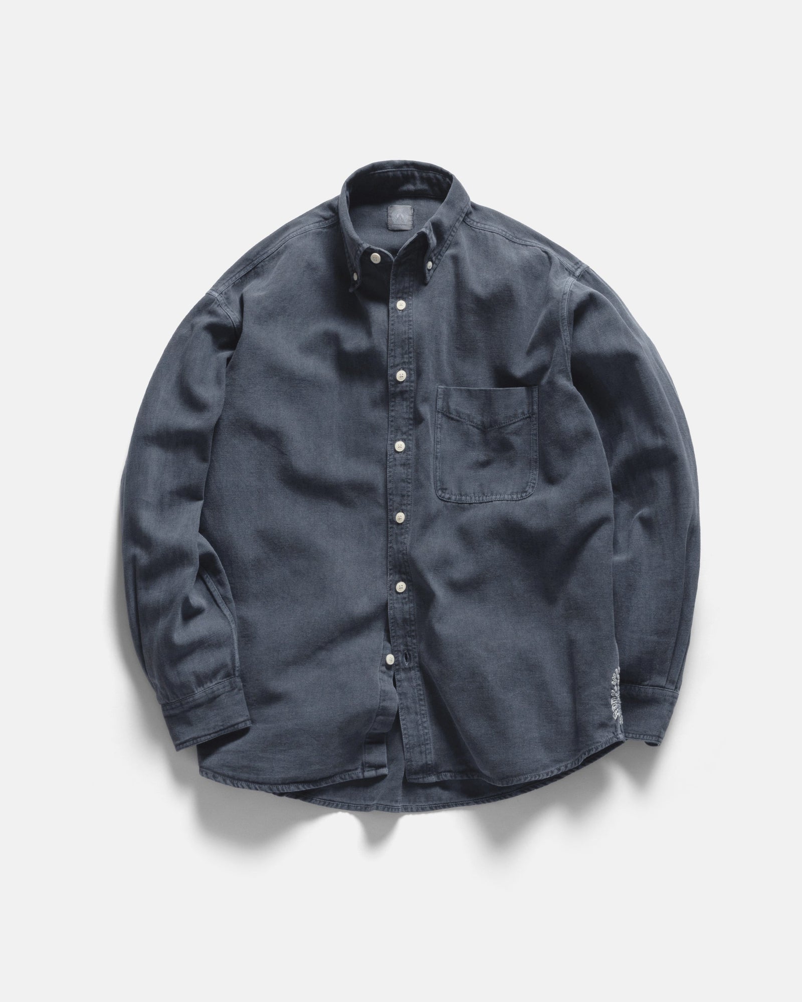 Jesper Vintage Button Down Shirt Pigment Dyed Oxford Cloth