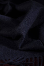 Dark Navy Cashmere Scarf
