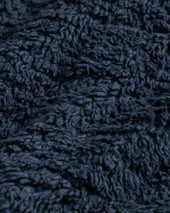 JOSEPH COACH'S JACKET - NAVY ORGANIC COTTON SHERPA