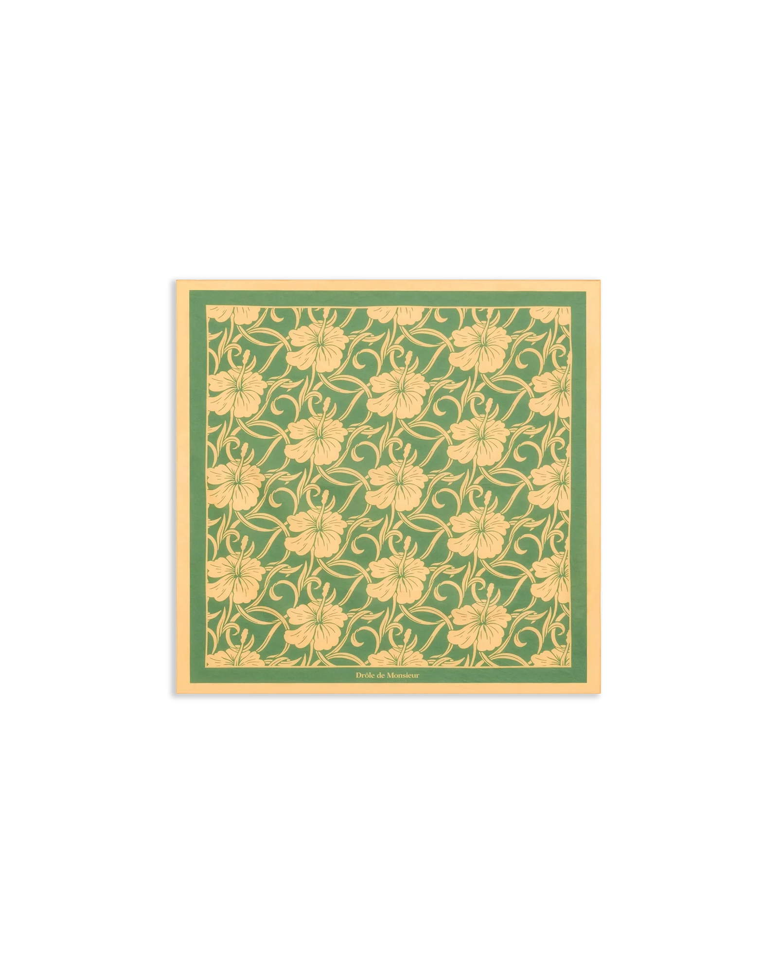 Foulard Monogramme Hibiscus