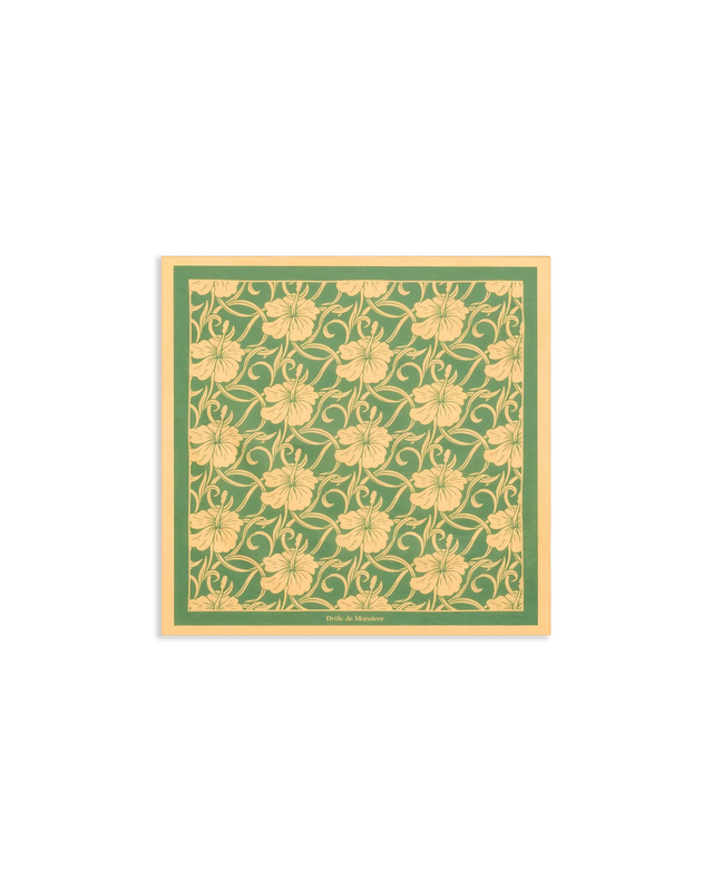 Foulard Monogramme Hibiscus