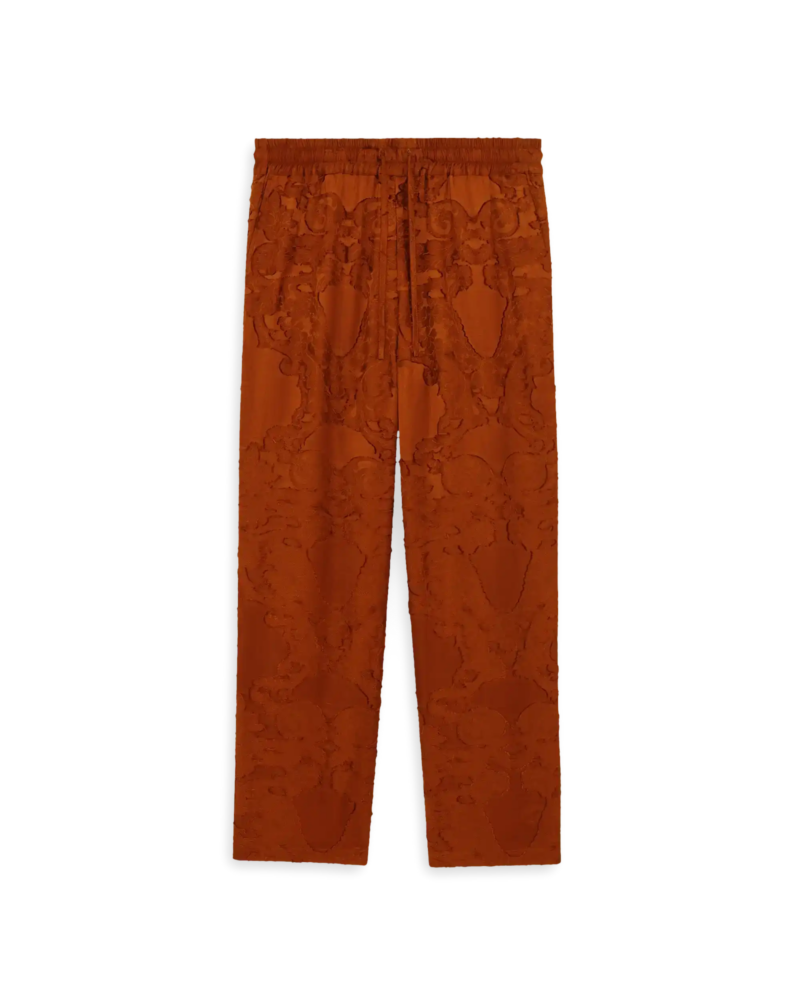 Pantalon Elastiqu Jacquard