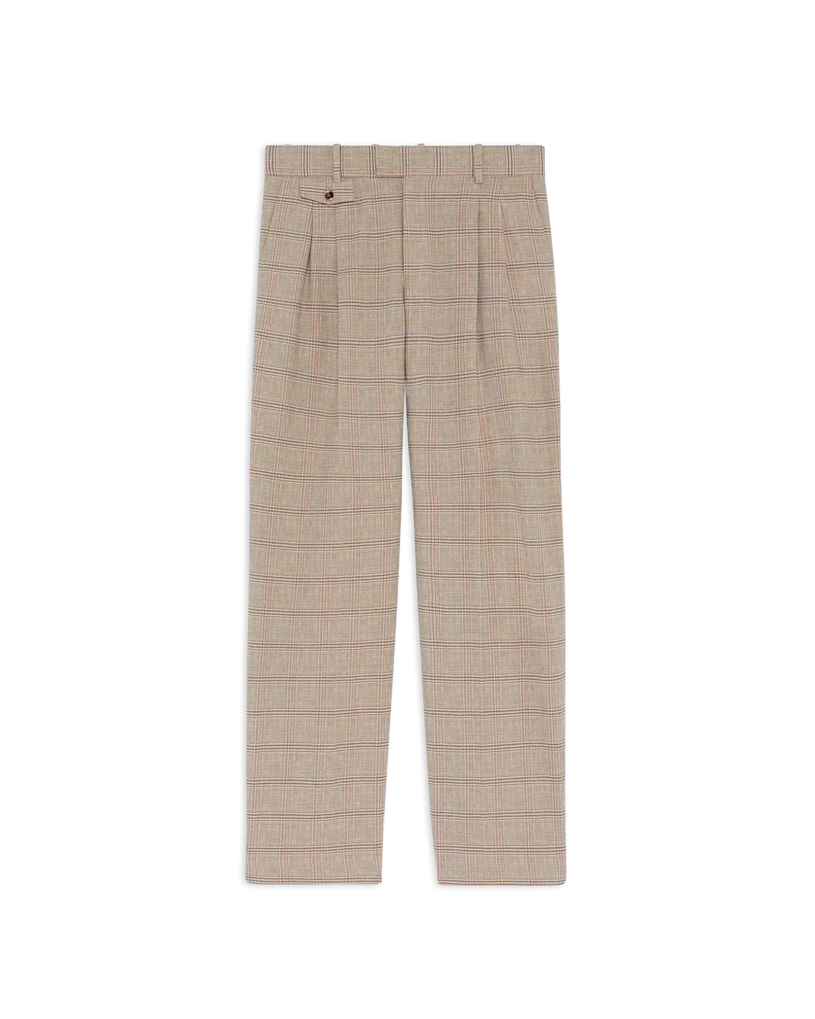 Pantalon Large Carreaux
