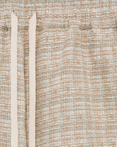 Short Tweed D Miroir