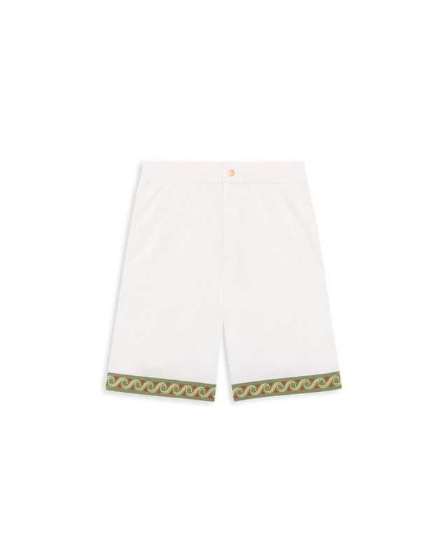 Short Piqué Brodé