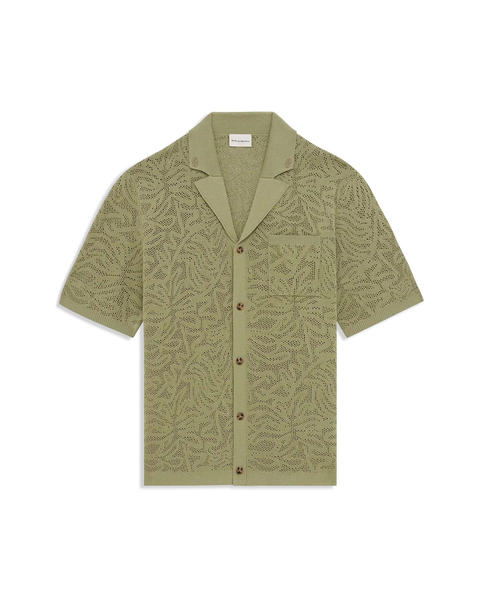 Chemise Maille Dentelle