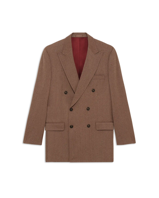 Veste Croisée Chevrons