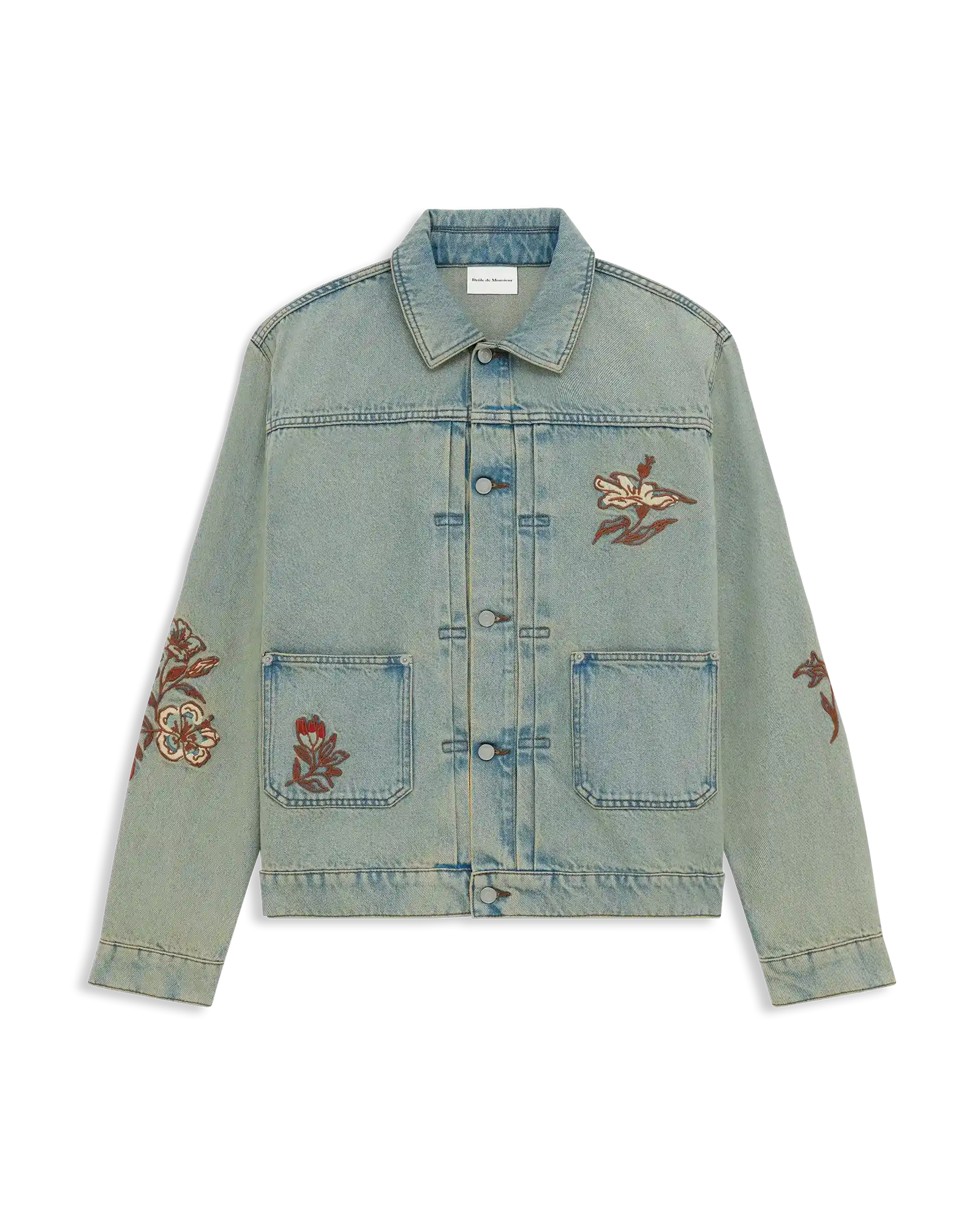 Veste Dusty Brod E Fleurs