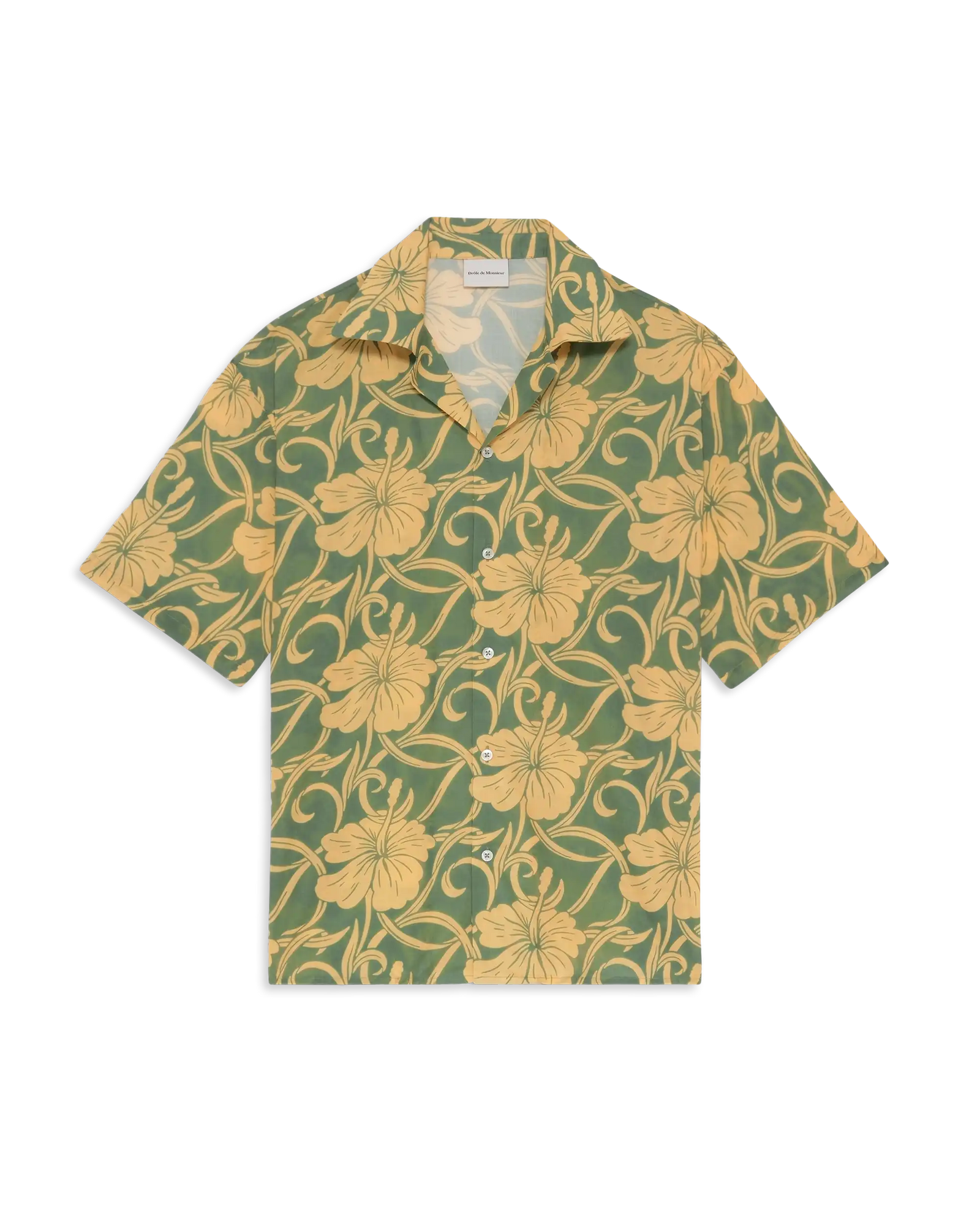 Chemise Hibiscus Monogramme