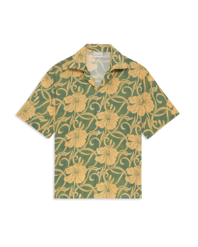Chemise Hibiscus Monogramme