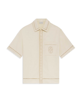 Chemise Broderie D Miroir Coton