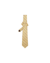 Cravate Rayée Monogramme