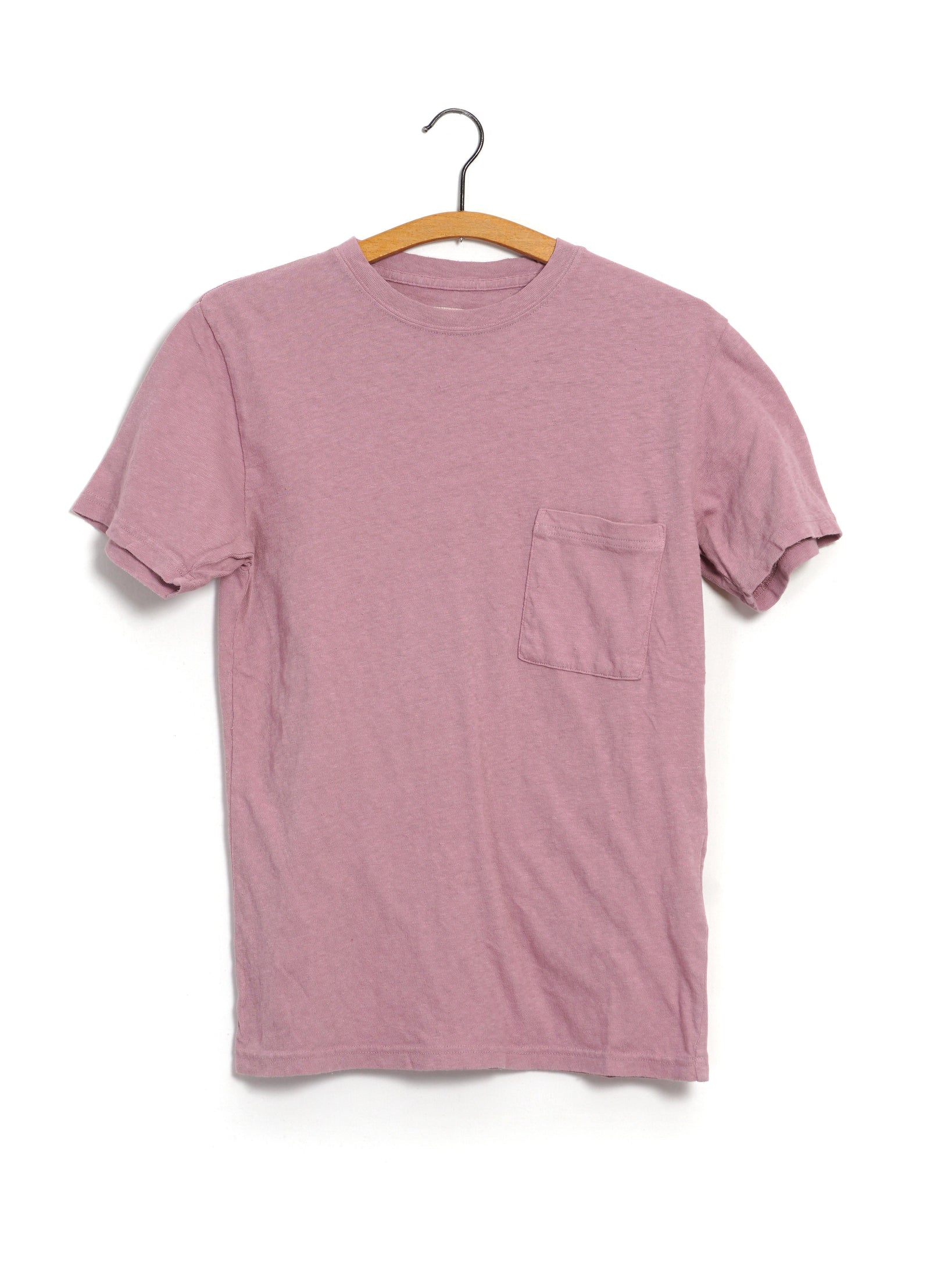 Gauze Jersey Short Sleeve Pocket T Pink