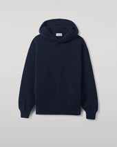 Dark Navy Cashmere Hoodie