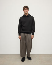 Dark Grey Cashmere Hoodie