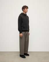 Dark Grey Cashmere Hoodie