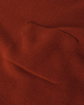 Oversized Dark Red Cashmere Jumper