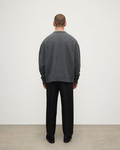 Oversized Mid Grey Cashmere Jumper